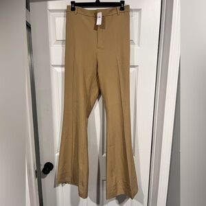 NWT Size 16 Banana Republic Sculpted Bootcut Pants New British Khaki